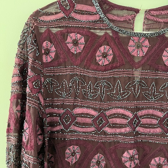 Vintage Beaded Dress - Picture 2 of 2